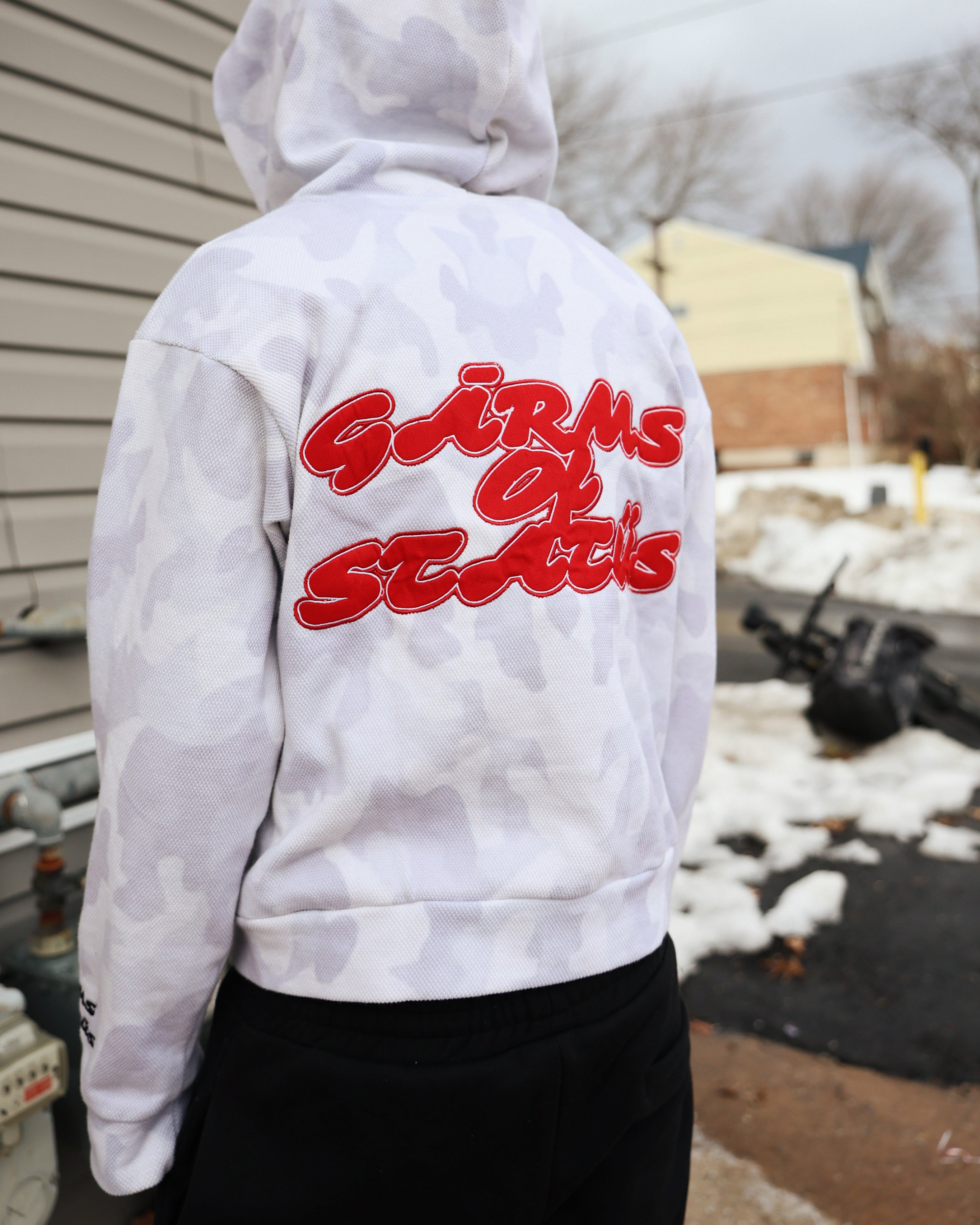 RSL CAMO HOODIE “WHITE”